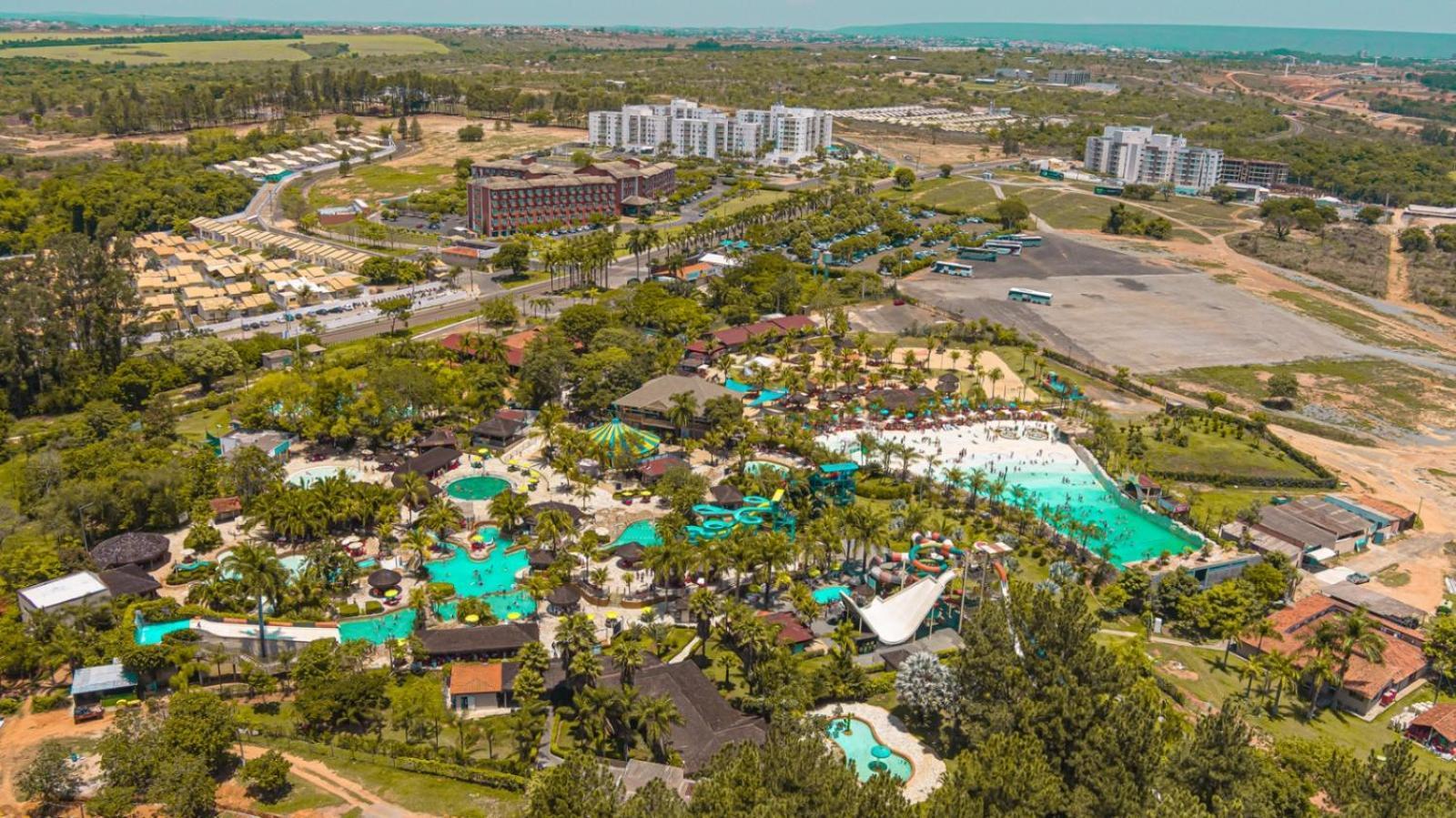 Lagoa Ecotowers Resort - Lagoa Oficial Caldas Novas Exterior foto